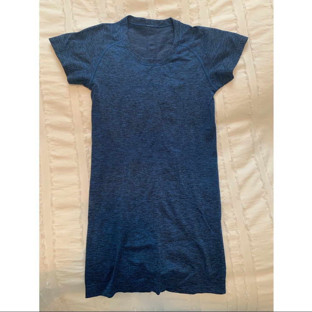 Lululemon Dark Blue Swiftly Tech Short Sleeve